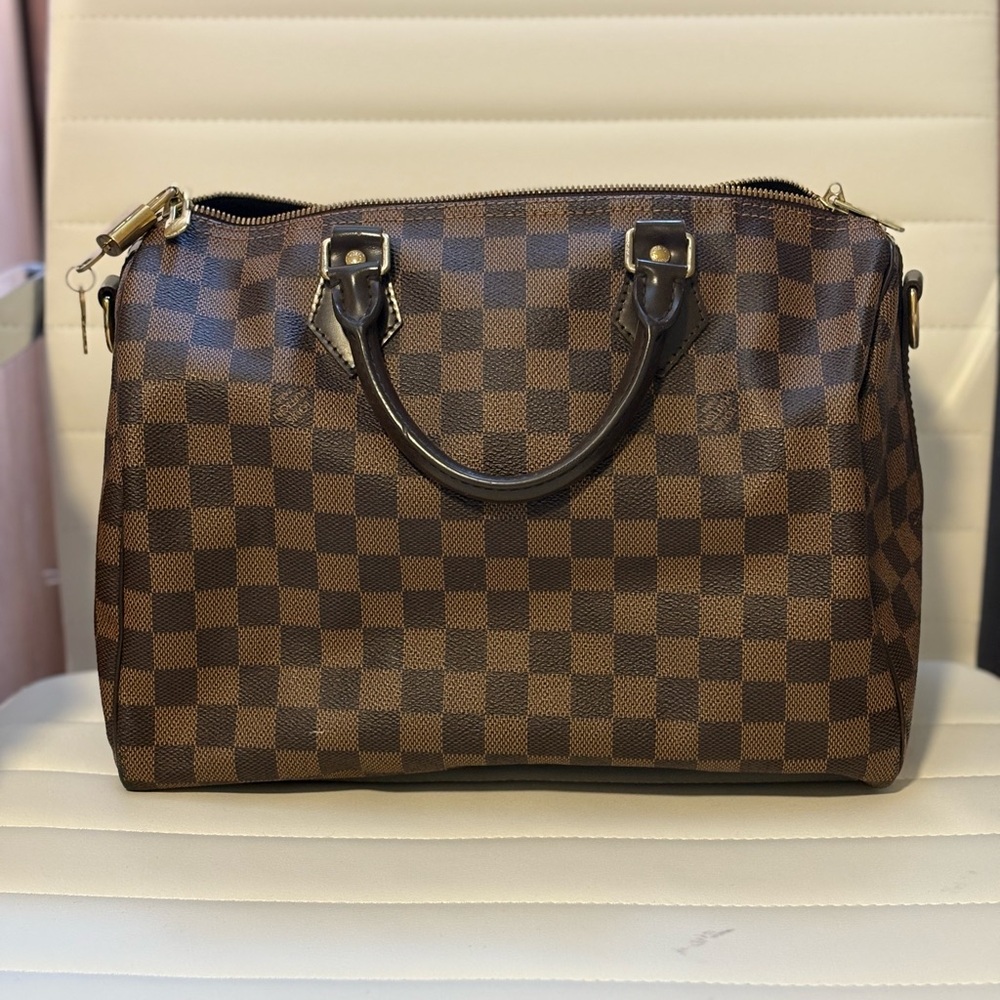 Louis Vuitton Speedy Bandouliere 30 Ebony